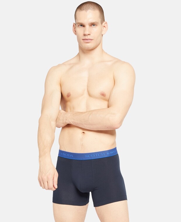 

Боксеры, комплект из 4 шт. Scotch & Soda, темно-синий