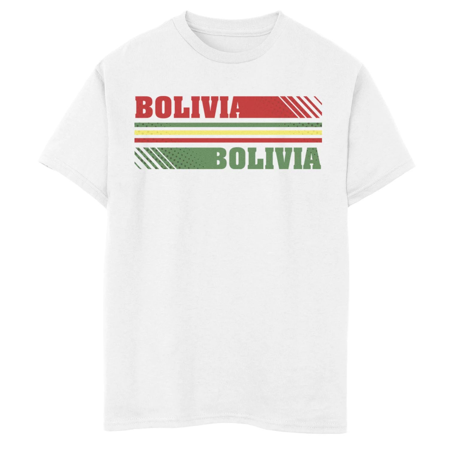 цена Футболка Gonzales Bolivia с разноцветными буквами для мальчиков Licensed Character