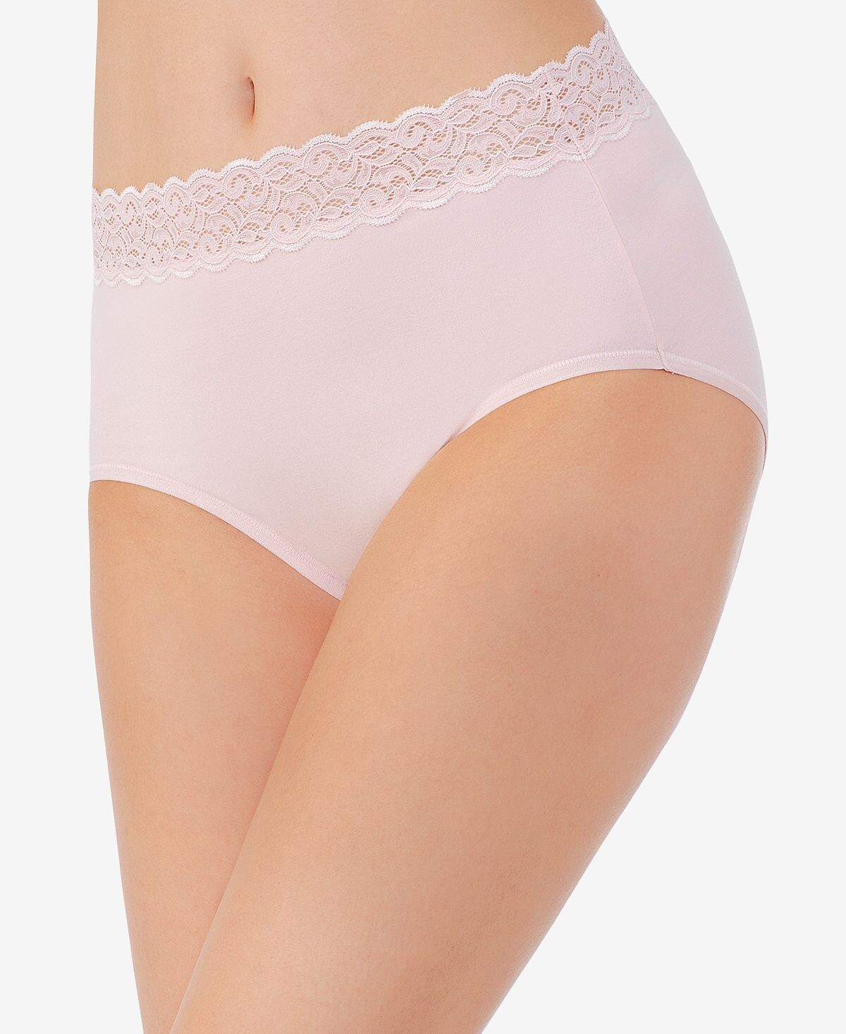 

Трусики-стрейч Fletting Cotton Lace 13396, также доступны в расширенных размерах. Vanity Fair