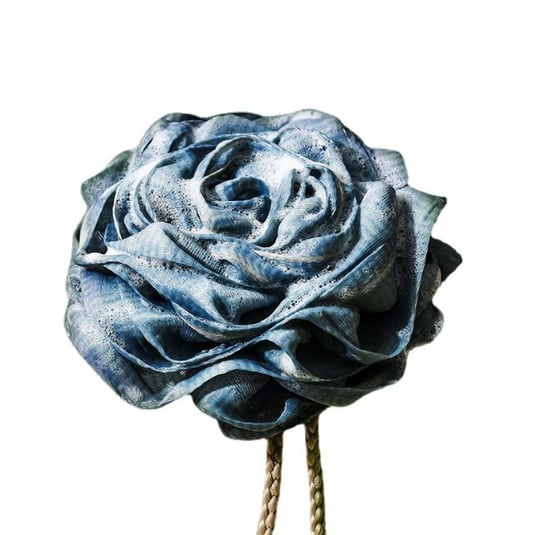 Губка для ванны в форме розы, темно-синий Hedo