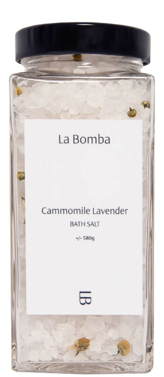 цена Соль для ванны La Bomba Camomile Lavender, 580 g