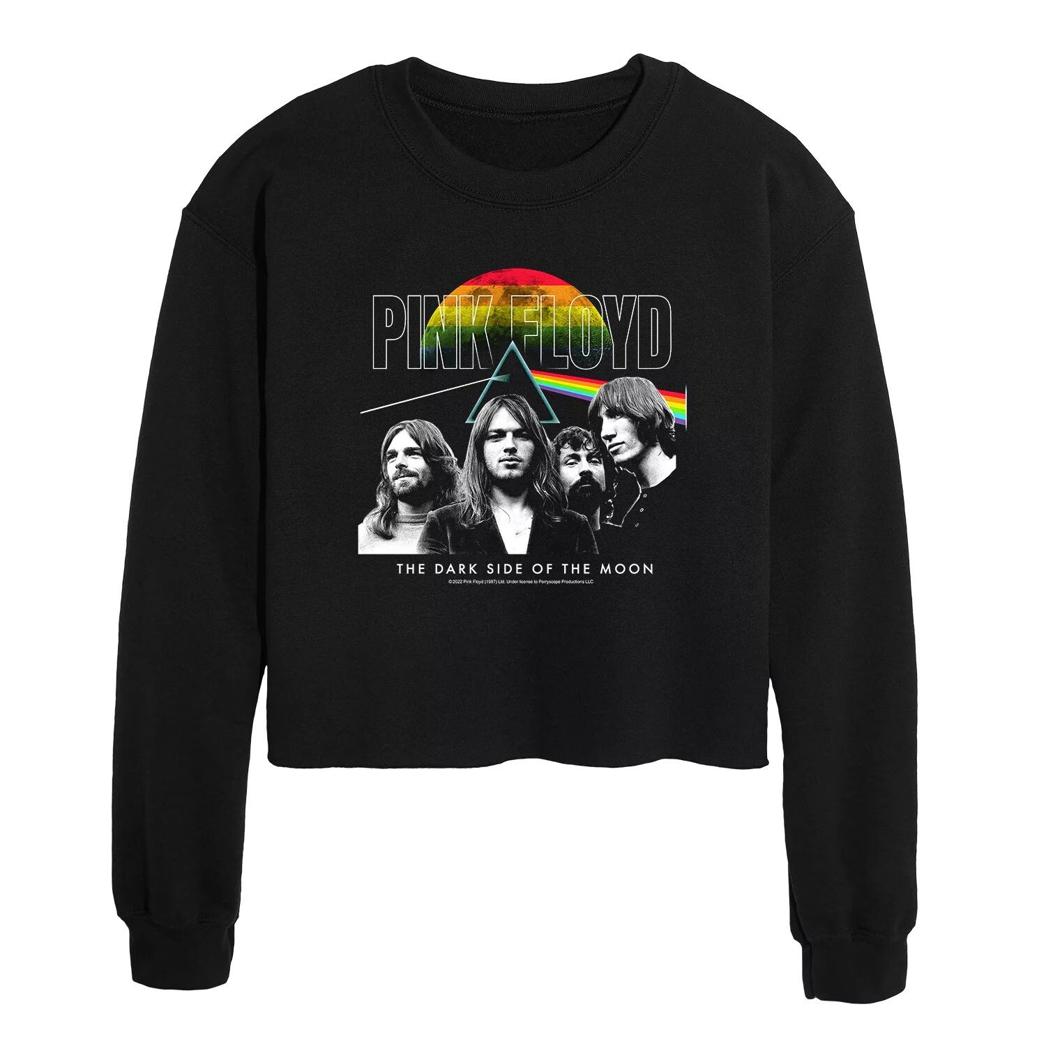 

Укороченный свитшот Pink Floyd DSOTM для юниоров Licensed Character