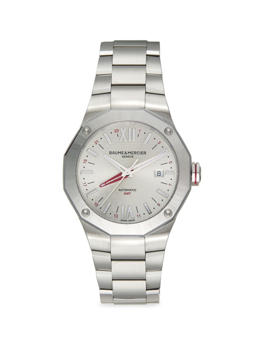

Часы-браслет Riviera из нержавеющей стали Baume & Mercier