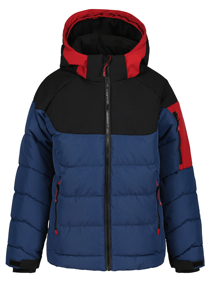 

Куртка Icepeak Steppjacke Latta, цвет Dunkelblau/Schwarz/Rot