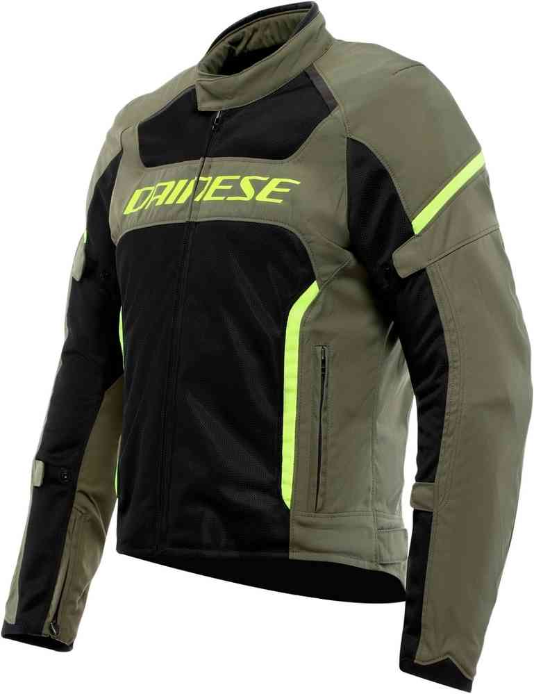 

Мотоциклетная текстильная куртка Air Frame 3 Dainese, черный/оливковый