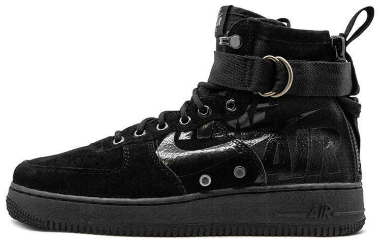 

Nike SF Air Force 1 Mid Черный Холодный Серый