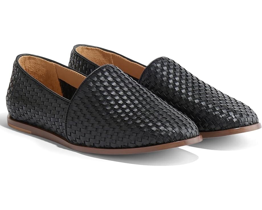 

Лоферы Nisolo Alejandro Woven Slip On, черный