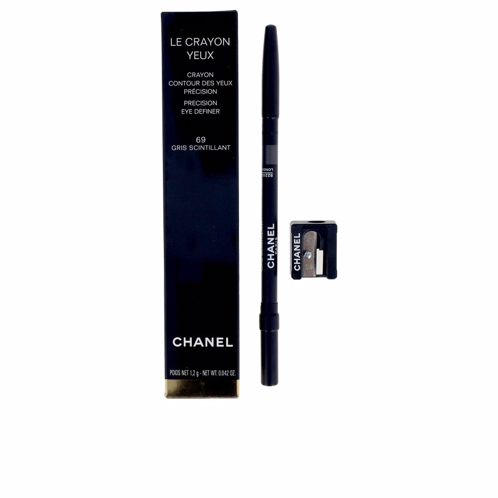 Подводка для глаз Le crayon yeux Chanel, 1 шт, gris scintillant-69 couleur caramel crayon yeux