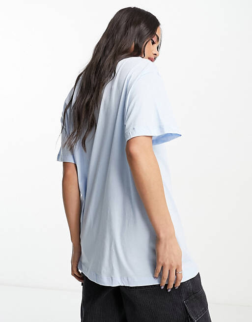 

Голубая футболка Nike Midi Swoosh, Синий