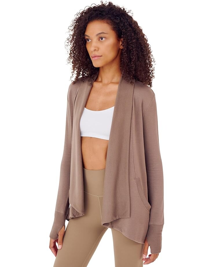 

Свитер Splits59 Celine Fleece Cardigan, цвет Lentil