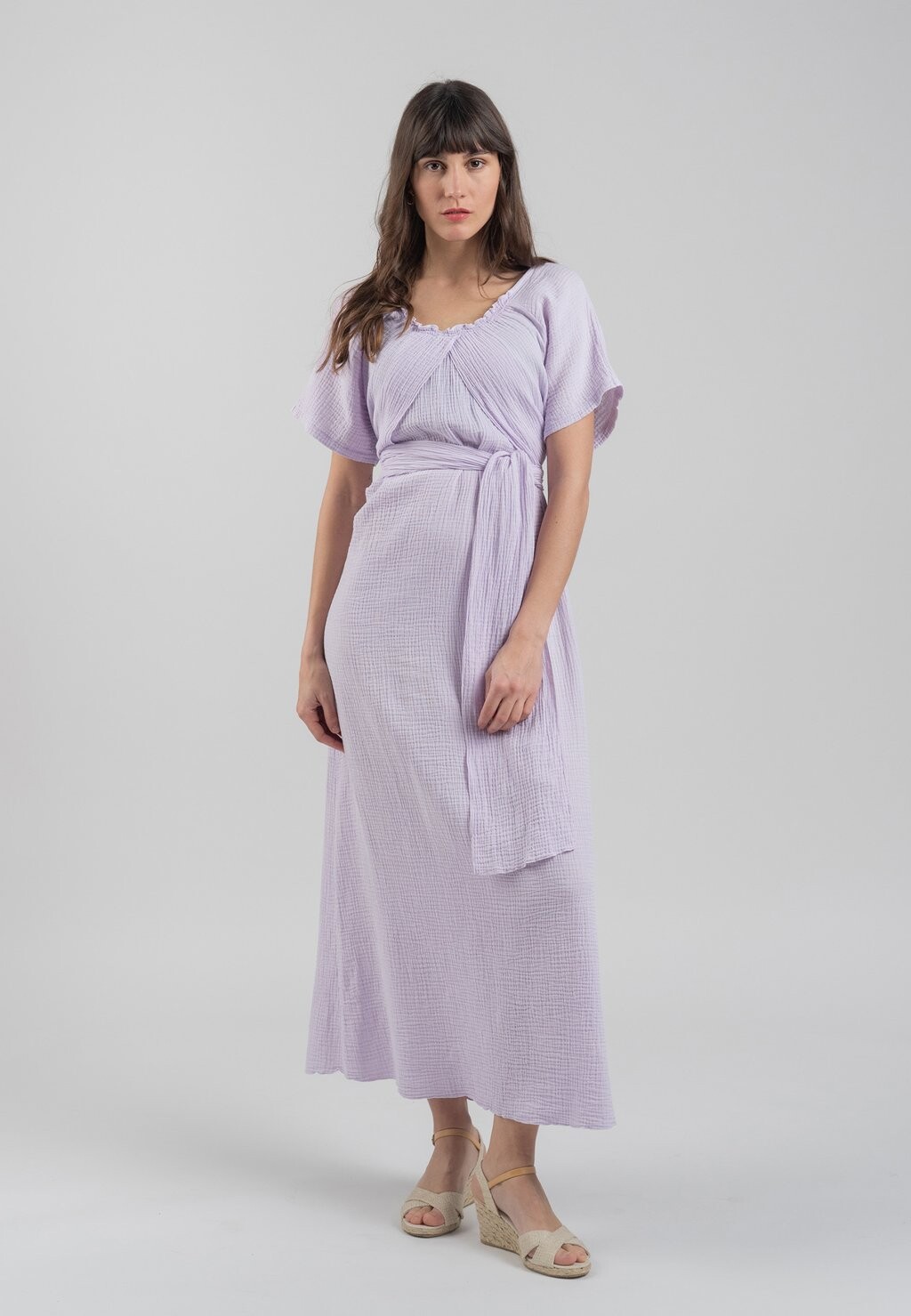 

Платье макси NURSING stillfashion, цвет light violet