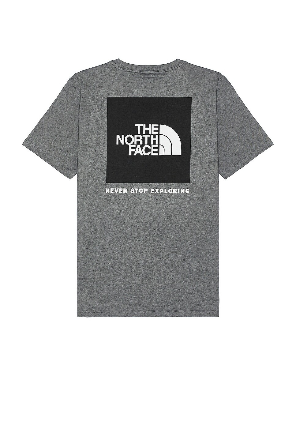 

Футболка The North Face Box Nse, цвет Tnf Medium Grey Heather & Tnf Black