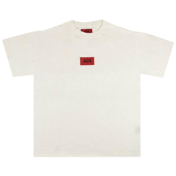 

Футболка 424 Short-Sleeve Logo Patch 'White', белый