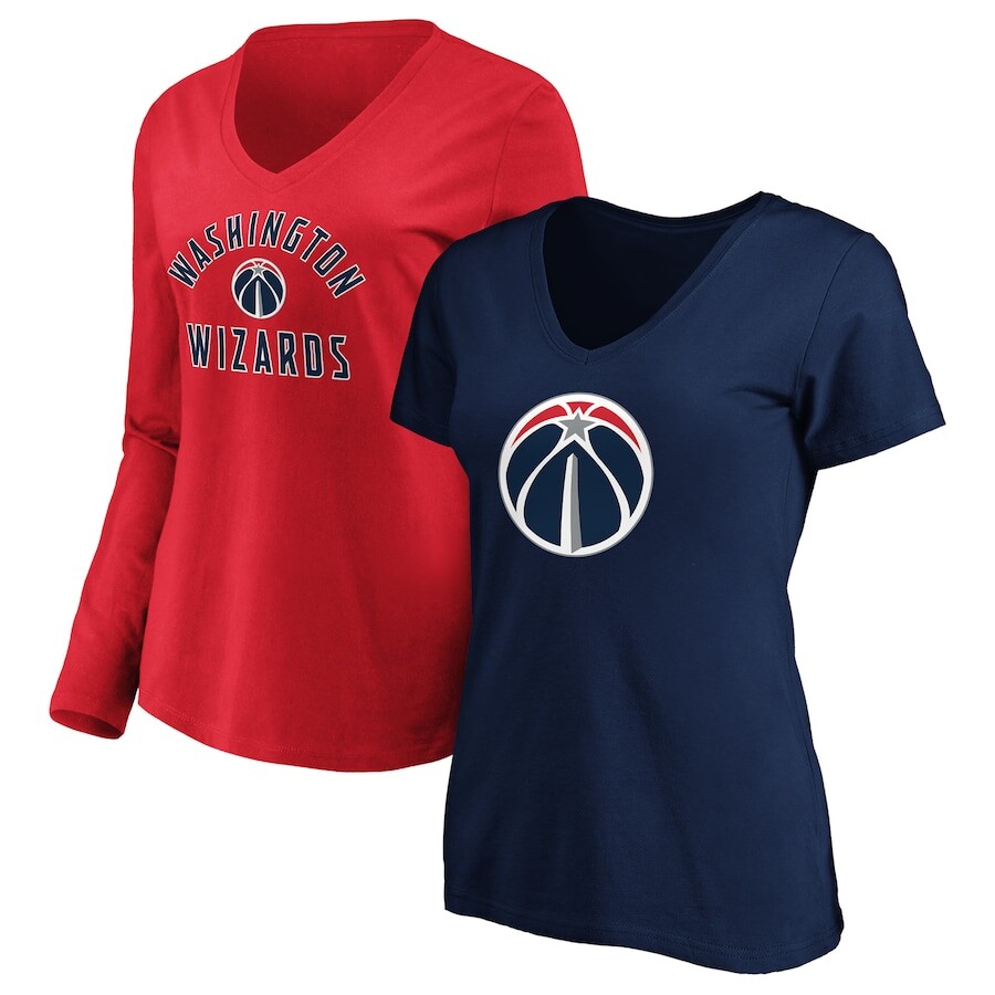 

Футболка с длинным рукавом Fanatics Branded Washington Wizards, нави