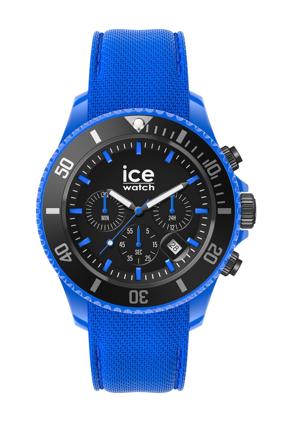 хронограф ice watch синий красный l Хронограф Ice-Watch, неоновый синий l
