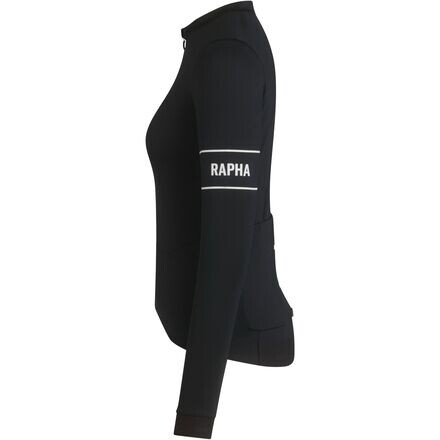 

Термоджерси с длинными рукавами Pro Team женское Rapha, черный/белый