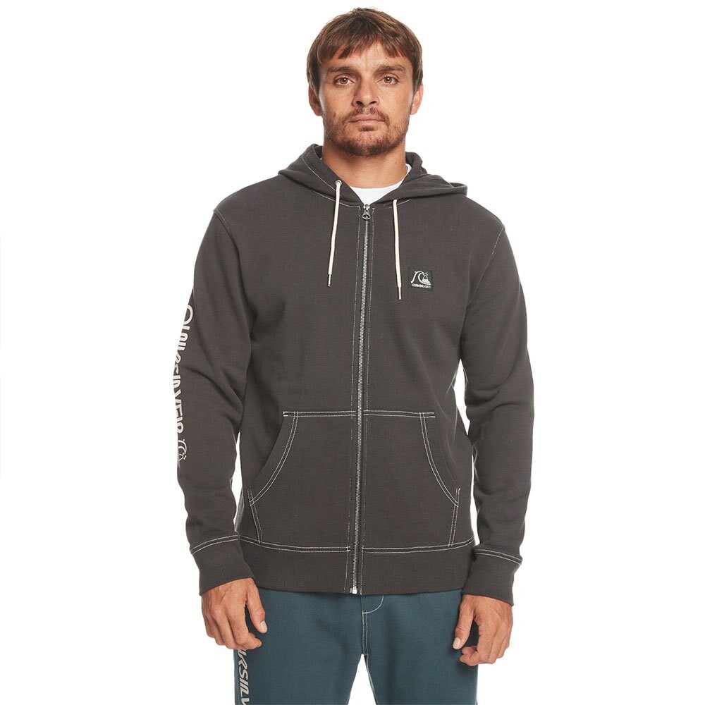 

Толстовка Quiksilver The Original Fz Hood Full Zip, серый