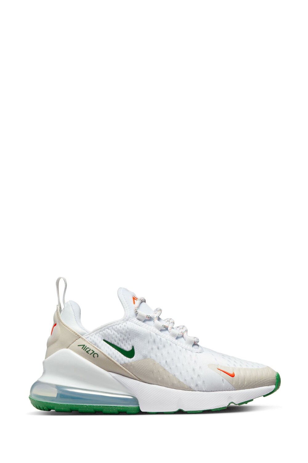 

Air Max 270 Молодежная спортивная обувь Nike, белый