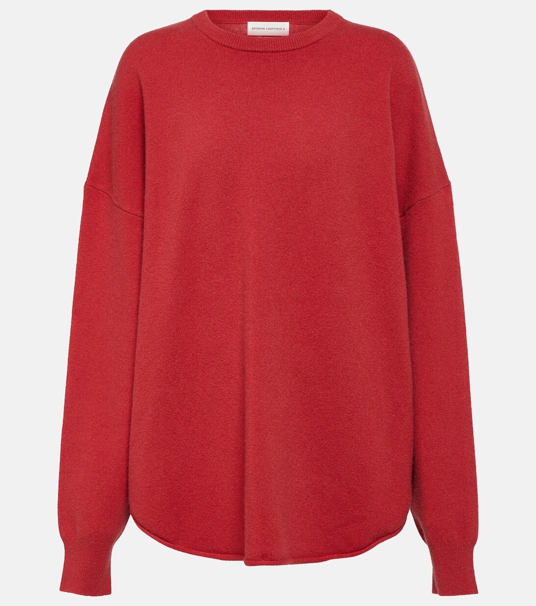 

Свитер N°53 Crew Hop из смесового кашемира EXTREME CASHMERE, красный