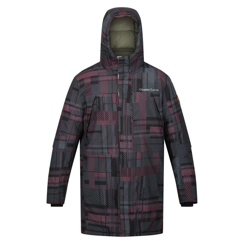 CLR – длинная непромокаемая мужская прогулочная куртка. REGATTA, цвет rot