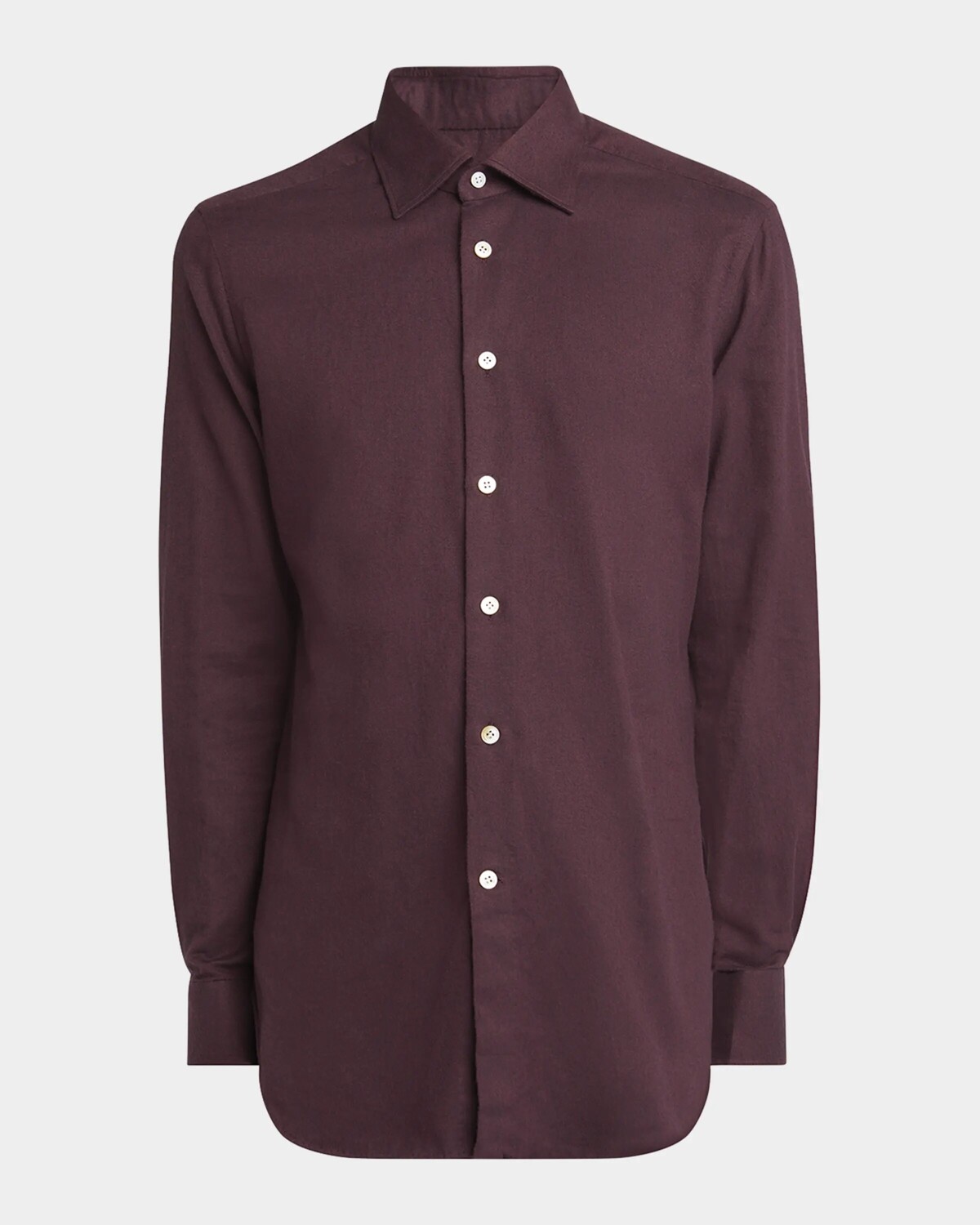 

Мужская однотонная фланелевая рубашка Burg Kiton, цвет Dk Red