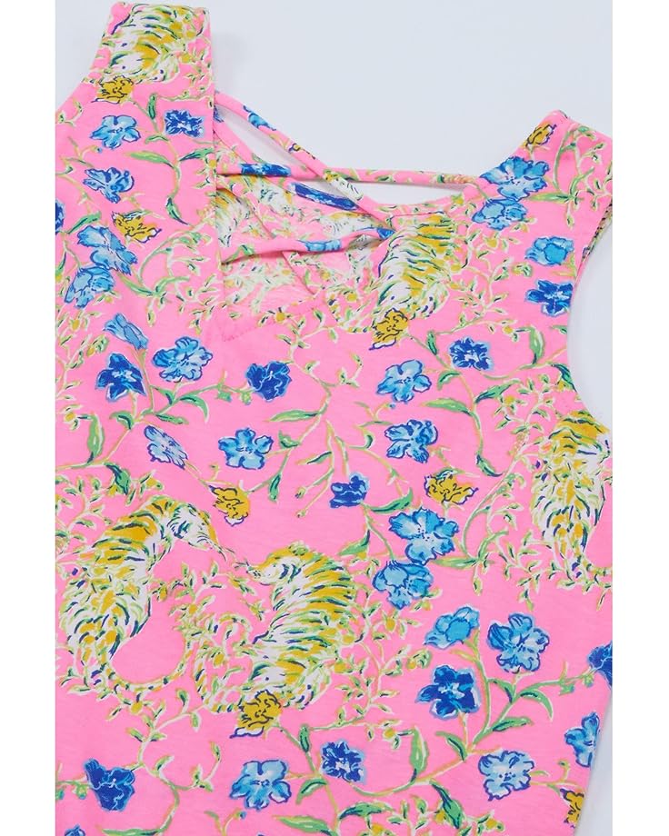 Платье Lilly Pulitzer Mini Kristen Dress, цвет Prosecco Pink Tigress Garden