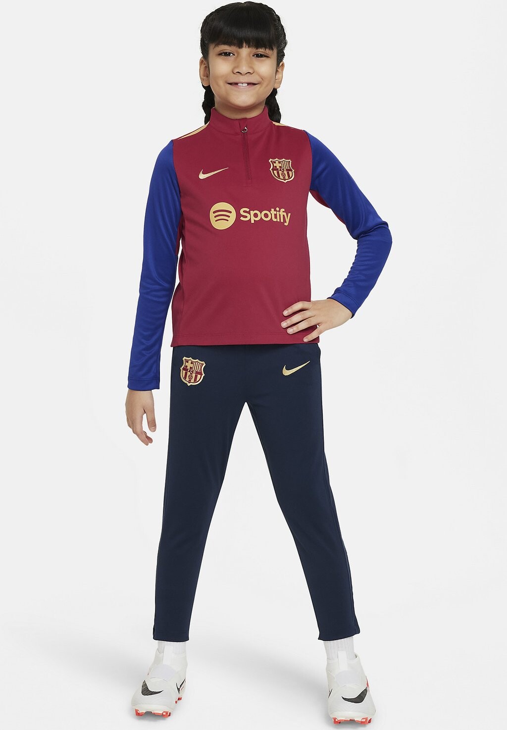 

Team Dri F C Barcelona Academy Pro Nike, цвет noble red deep royal blue club gold
