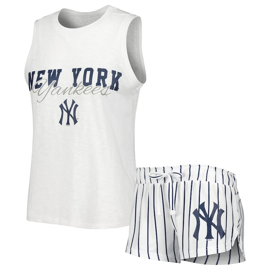 

Пижамный комплект Concepts Sport New York Yankees, белый