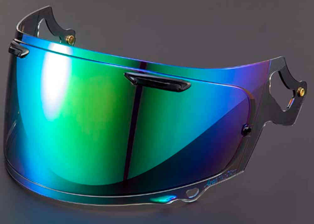 

Зеркальный козырек VAS-V MAX-V Arai, иридий зеленый