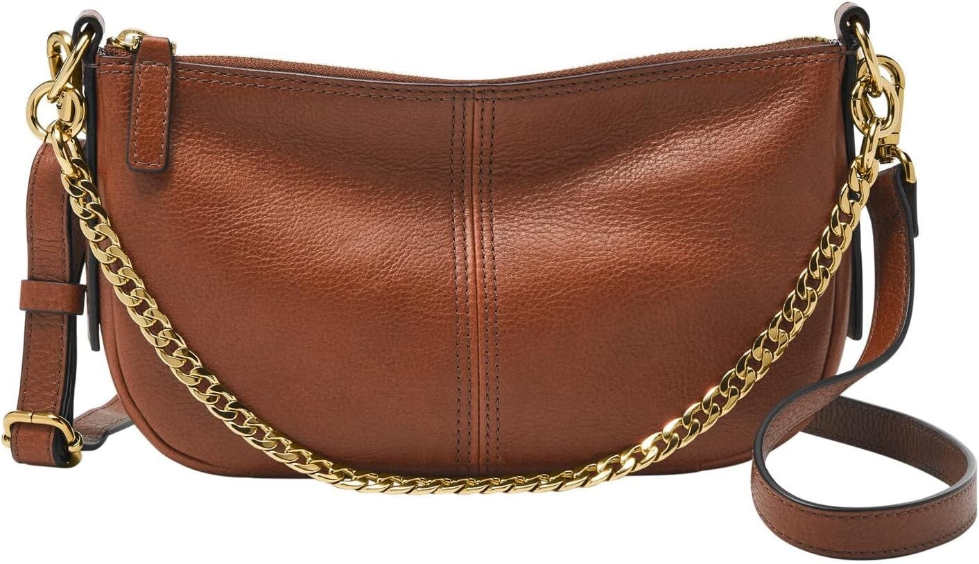 

Сумка Jolie Baguette Fossil, коричневый