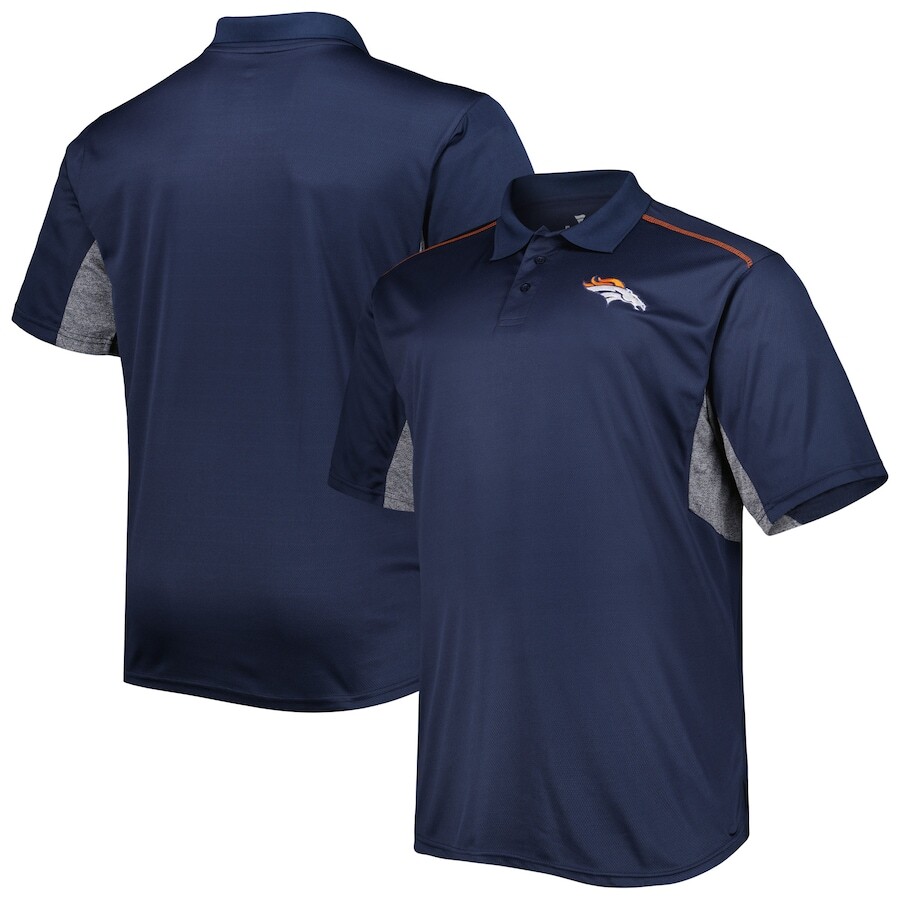 

Поло с коротким рукавом Fanatics Branded Denver Broncos, нави