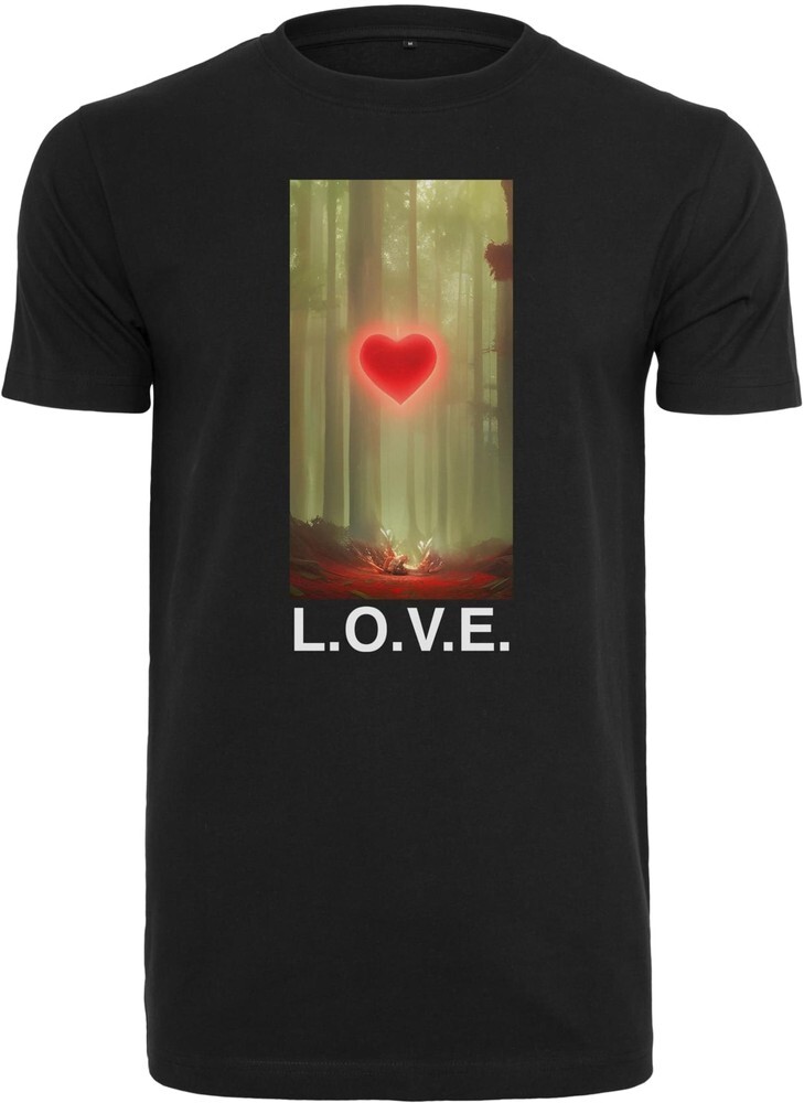 Футболка Mister Tee Wood Love Tee, черный