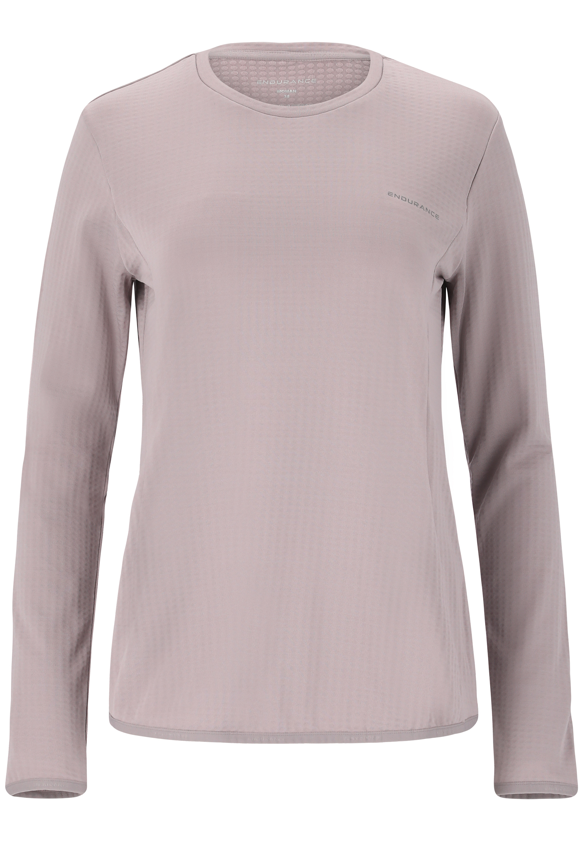 Рубашка Endurance Midlayer Leah, цвет 1126 Gull Gray