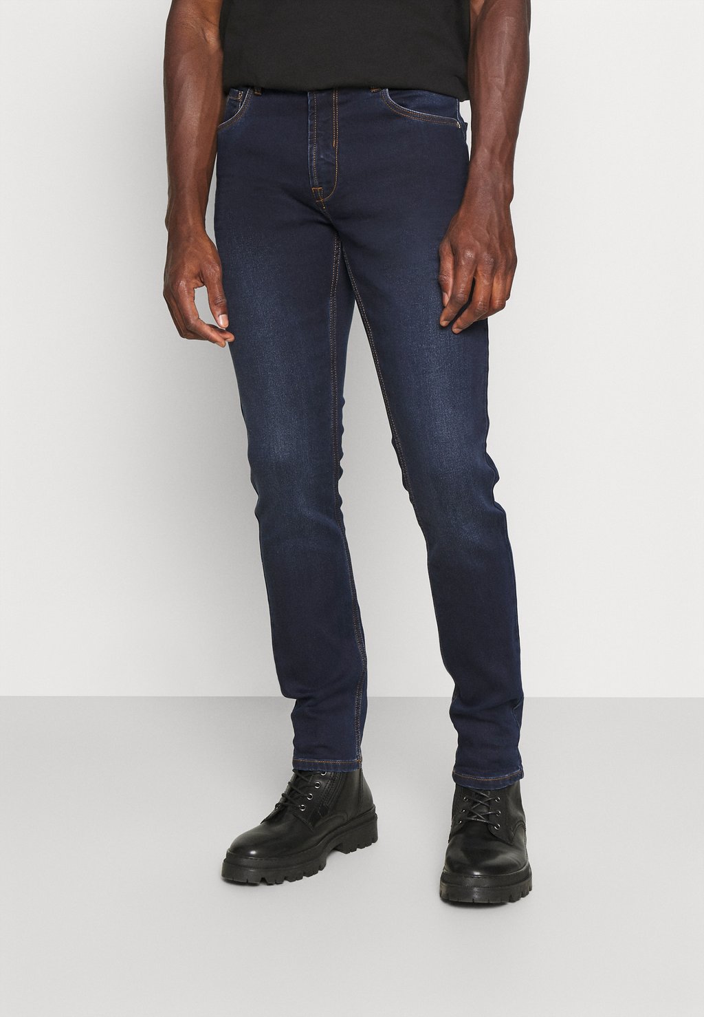 Прямые джинсы Solid, темно-синий