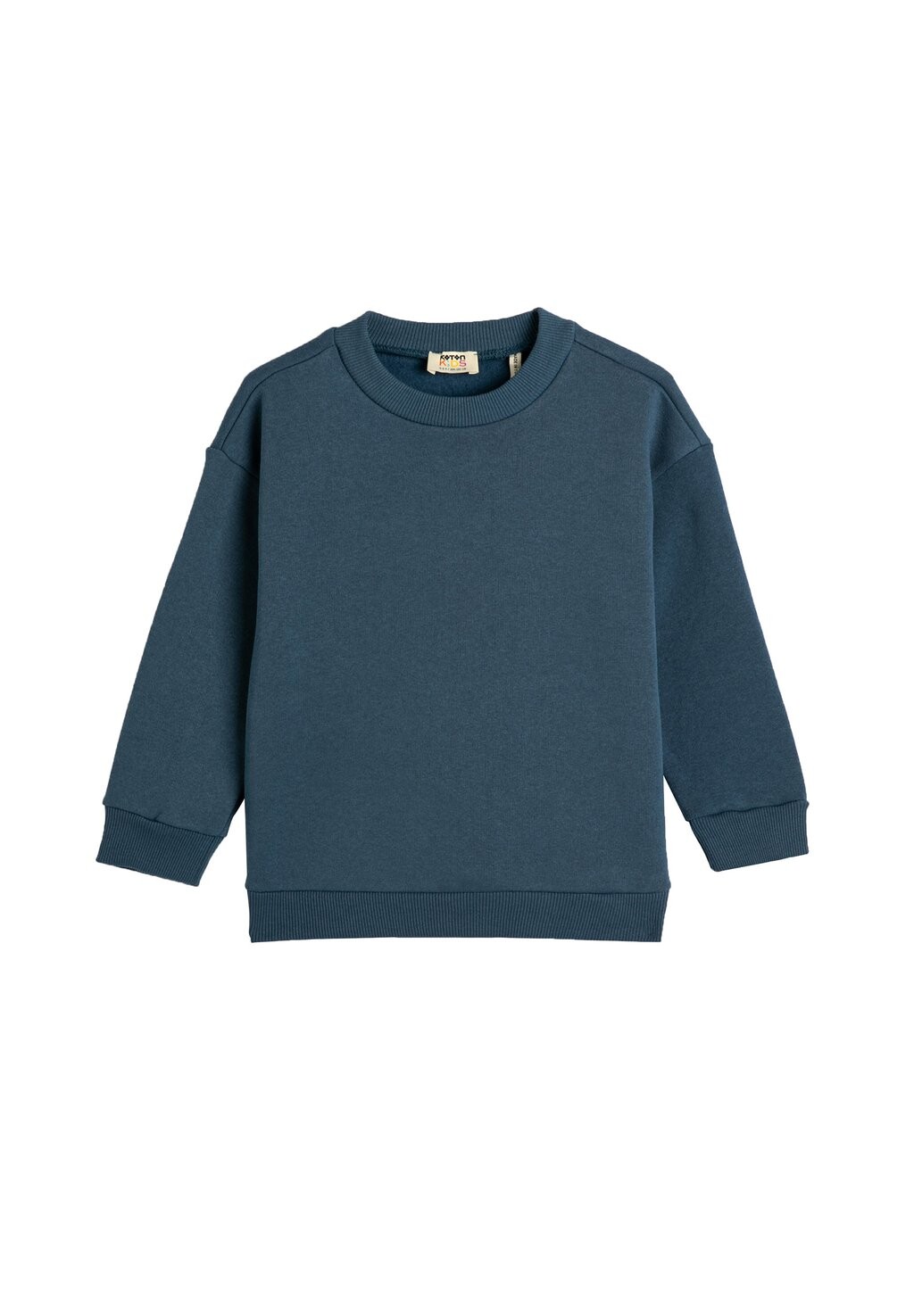 

Толстовка BASIC LONG SLEEVE CREW NECK BRUSHED INTERIOR Koton, цвет blue