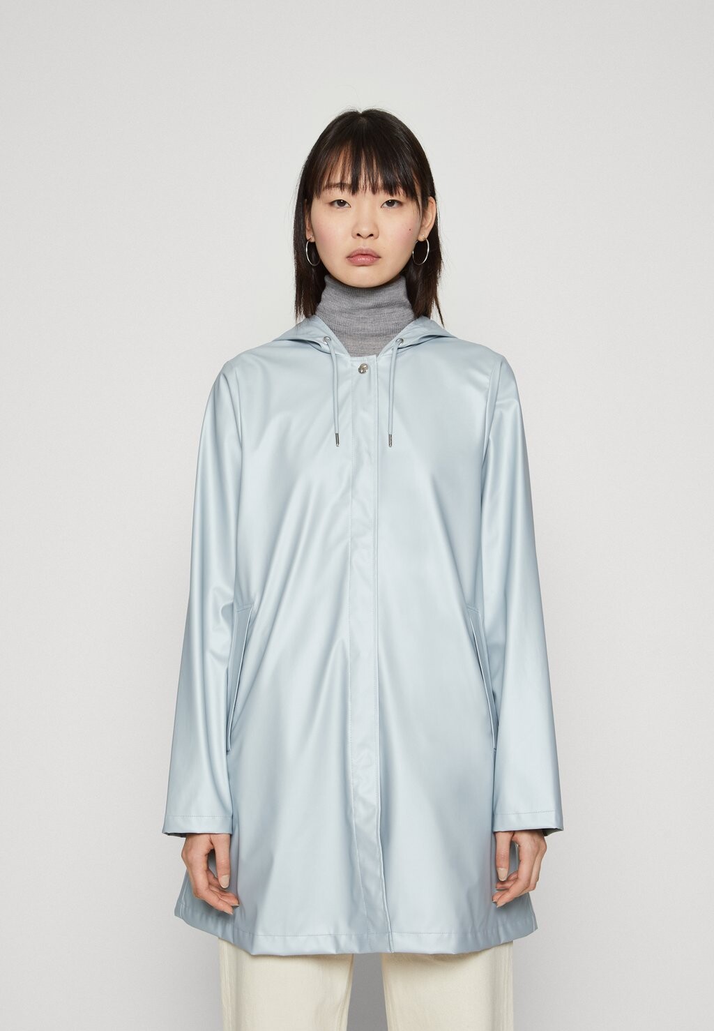 

Парка A LINE JACKET Rains, светло-синий