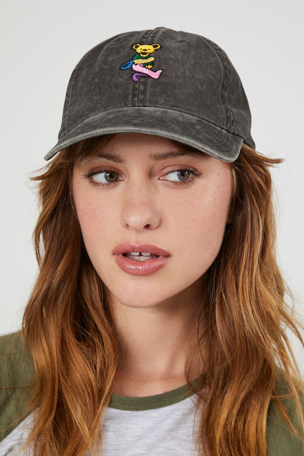 

Бейсбольная кепка Grateful Dead Forever 21, черный