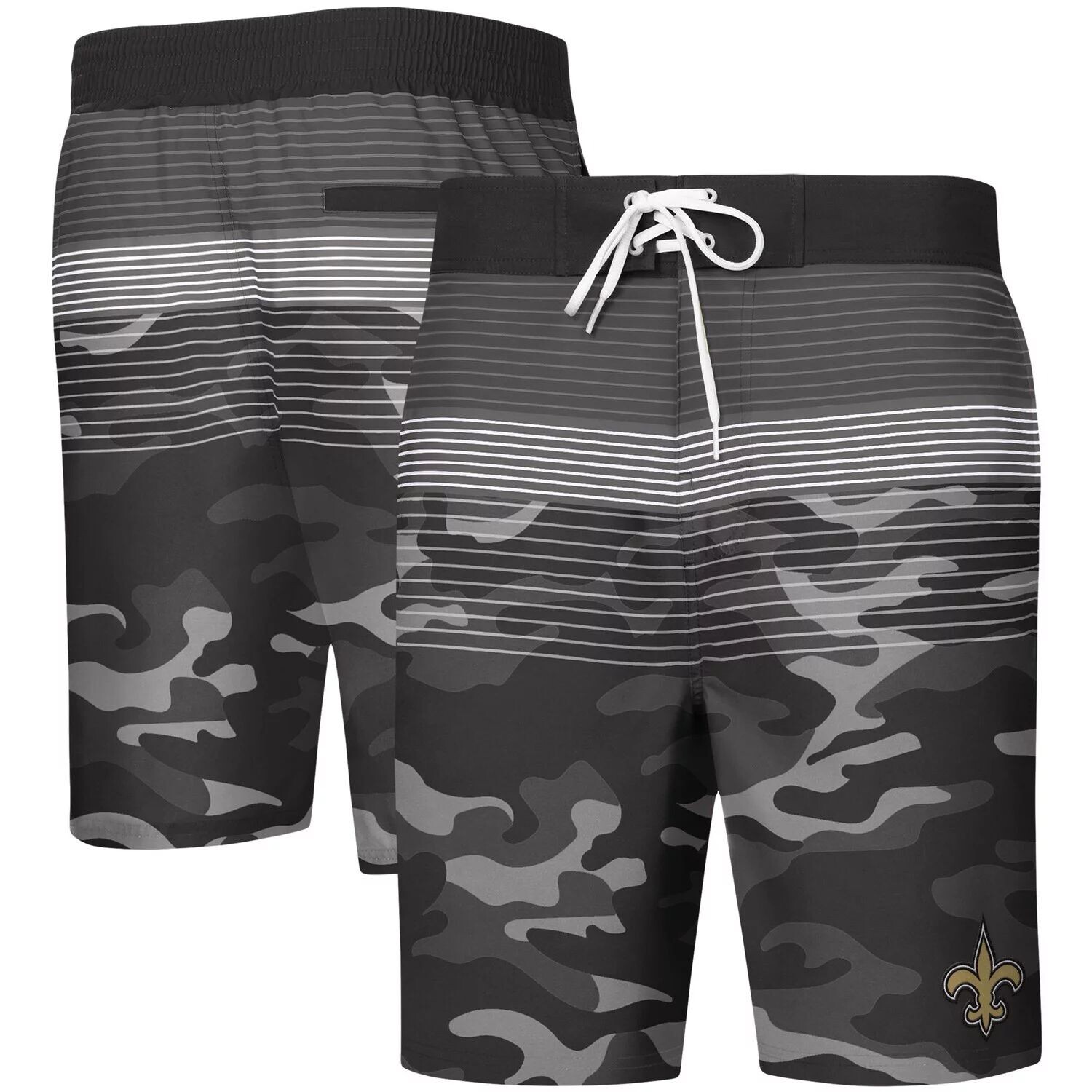 

Мужские черные плавки G-III Sports от Carl Banks New Orleans Saints Wave