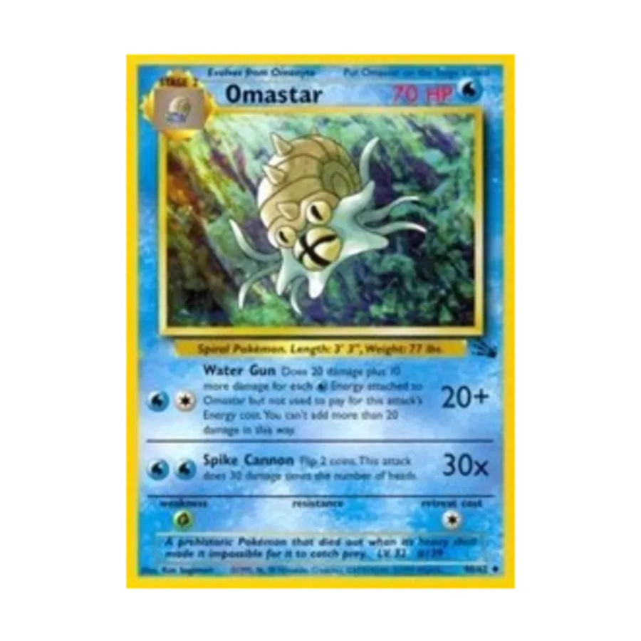

CCG Омастар (Ю) #40, Pokemon - Fossil - Singles