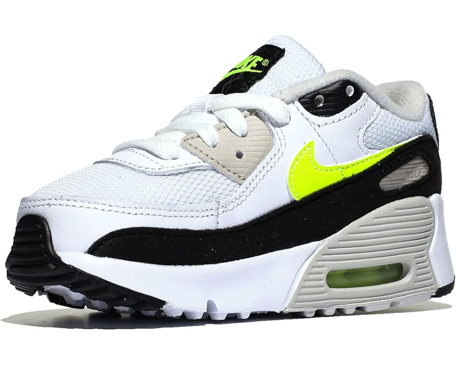 

Кроссовки Nike Air Max 90 LTR, цвет White/Hot Lime/Black/Neutral Grey