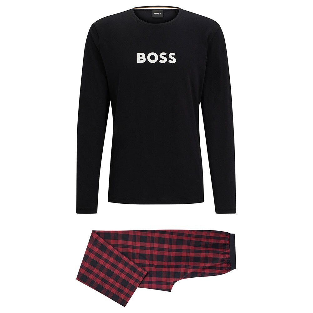 

Пижама BOSS Easy Long Set 10247507 01, черный