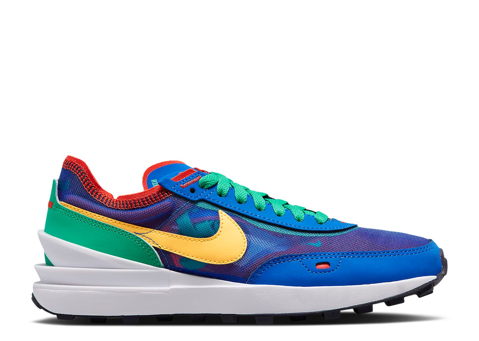 

Кроссовки Nike Wmns Waffle One 'Game Royal Citron Green', синий