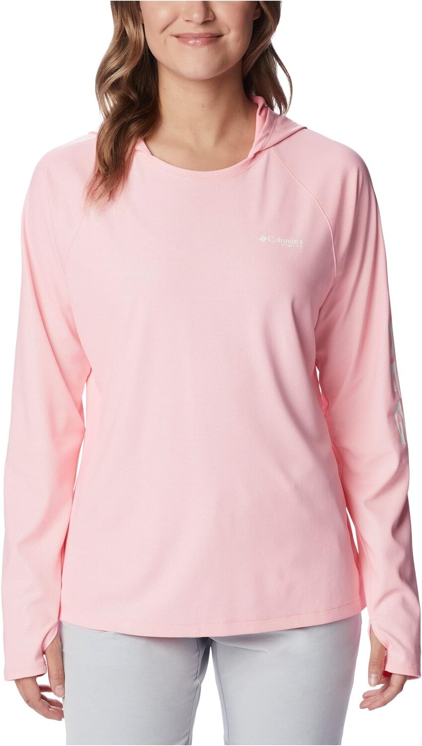 

Толстовка PFG Tidal Deflector Columbia, цвет Pink Pop