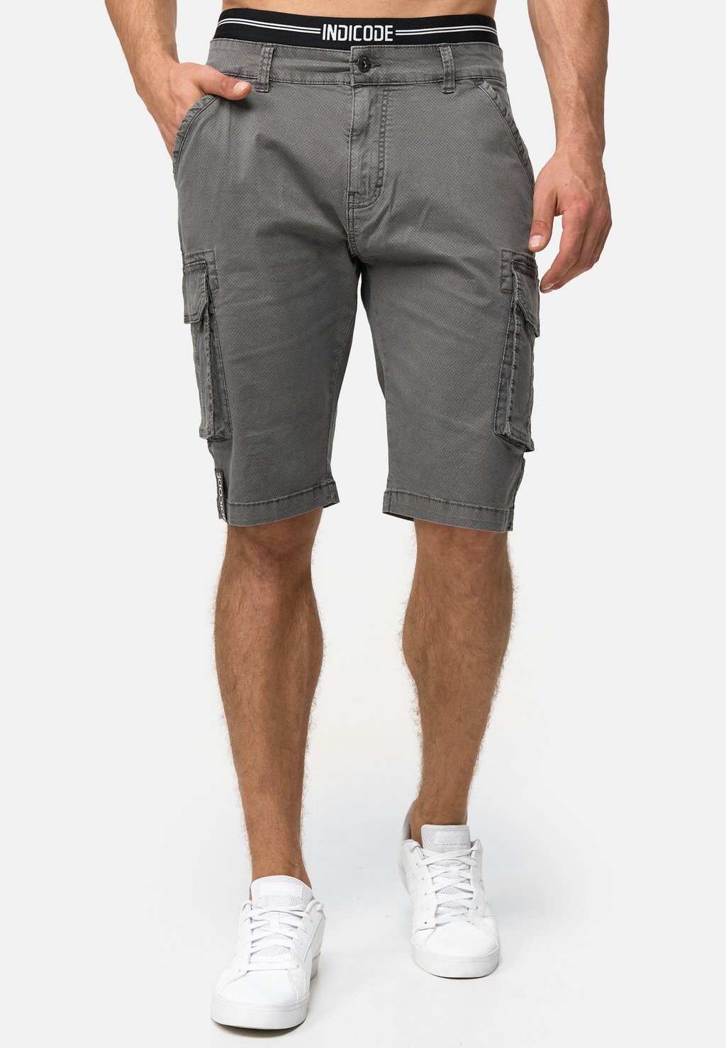 

Шорты CARGO COEUR INDICODE JEANS, цвет pewter