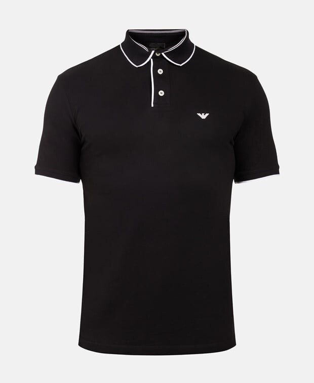 

Рубашка поло Emporio Armani, черный
