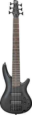 Басс гитара Ibanez SR306E 6 String Electric Bass Weathered Black