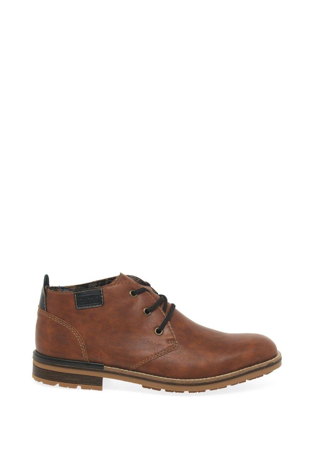 Ботинки чукка 'Лиам' Rieker, коричневый ботинки на шнуровке rieker