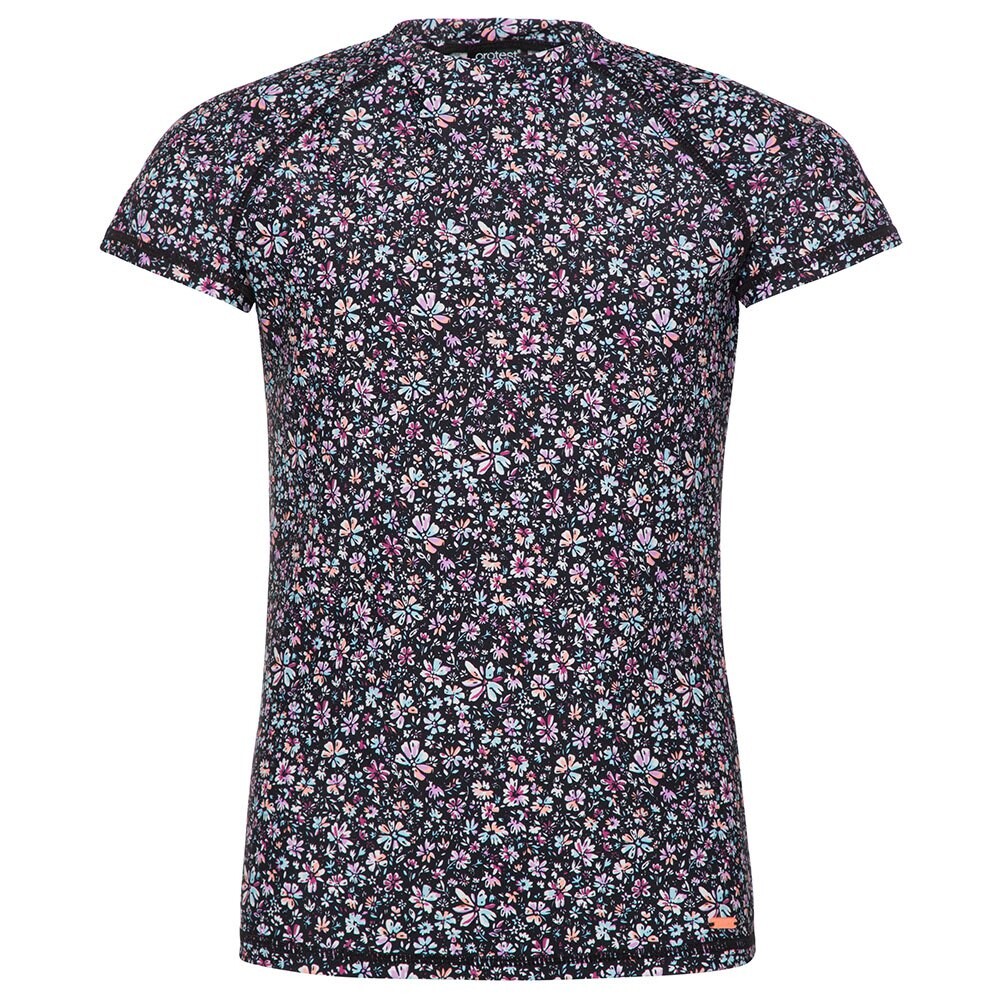 

Рашгард Protest Fleuri Short Sleeve, черный