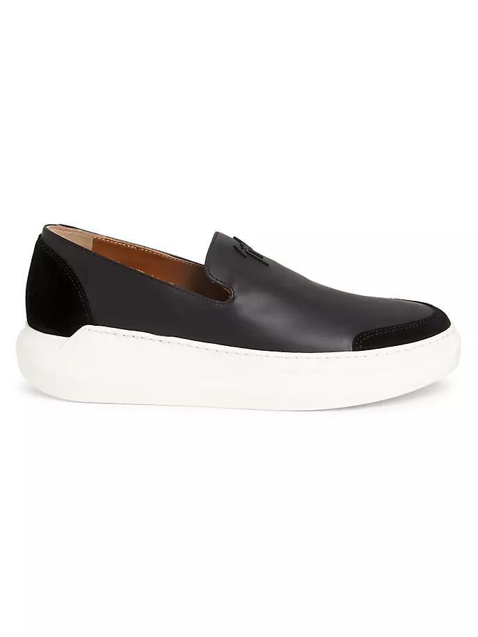 

Кожаные слипоны Kashton Giuseppe Zanotti, цвет nero