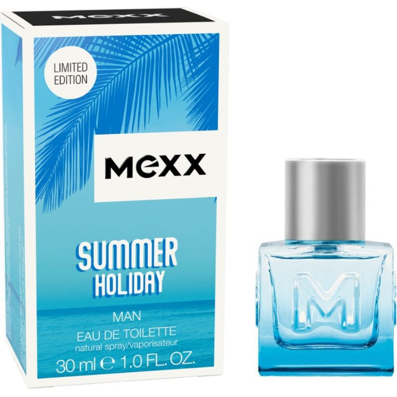 Одеколон Summer holiday man eau de toilette spray Mexx, 30 мл туалетная вода iceberg effusion man 75 мл